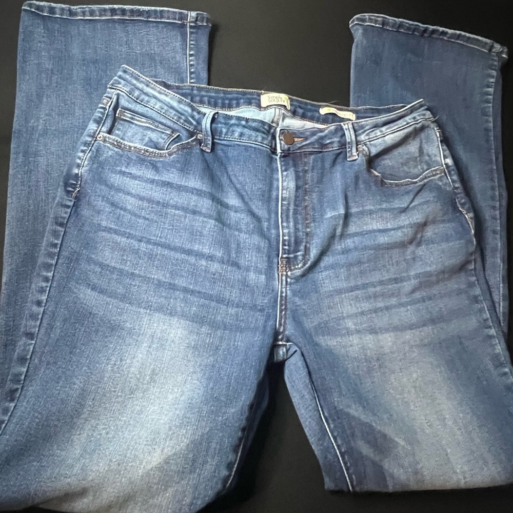 17/33 Simple Society Jeans boot cut flare jean a little stretch very comfortable